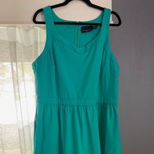 Plus Size Cynthia Rowley Teal Dress with Pockets